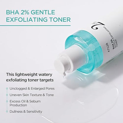 ANUA - BHA 2% GENTLE EXFOLIATING TONER