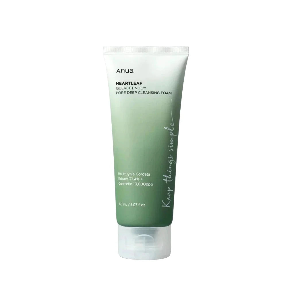 ANUA - HEARTLEAF QUERCETINOL PORE DEEP CLEANSING FOAM