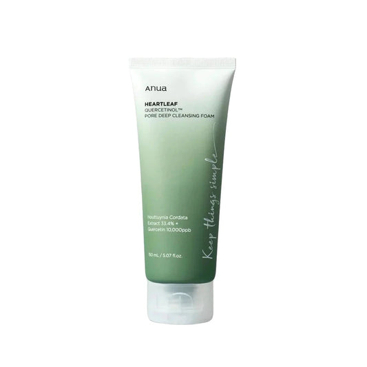 ANUA - HEARTLEAF QUERCETINOL PORE DEEP CLEANSING FOAM